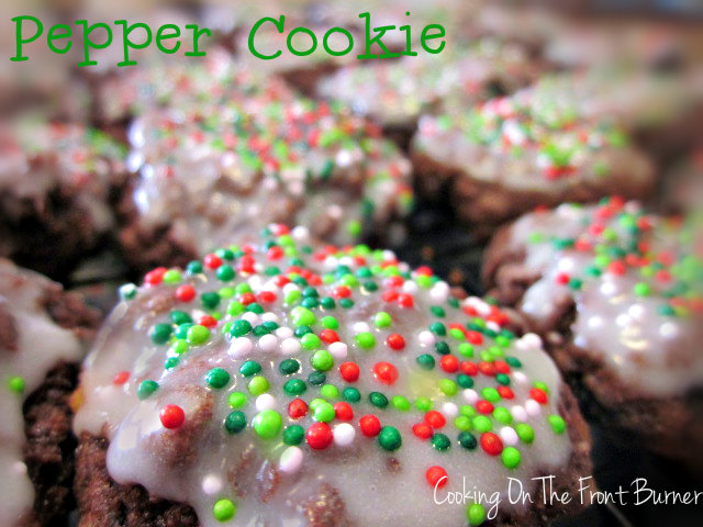 Pepper Cookies
