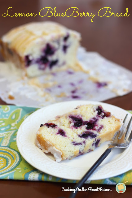 lemon blueberry bread
