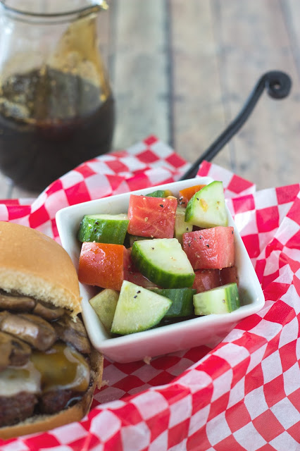 Tomato and Cucumber Salad | Cooking on the Front Burner #salad #summer