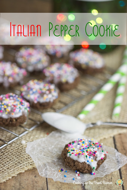 Italian Pepper Cookies | Cooking on the Front Burner 