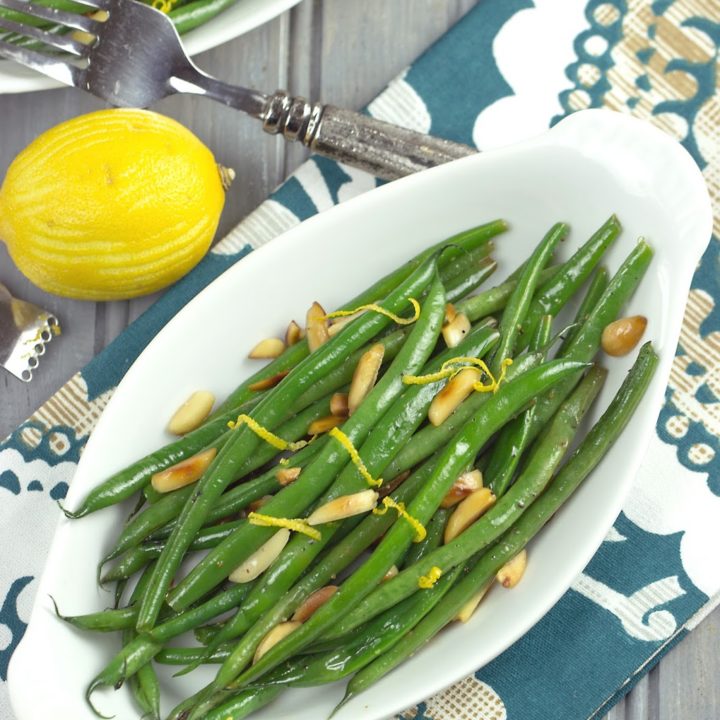 Lemony Green Beans