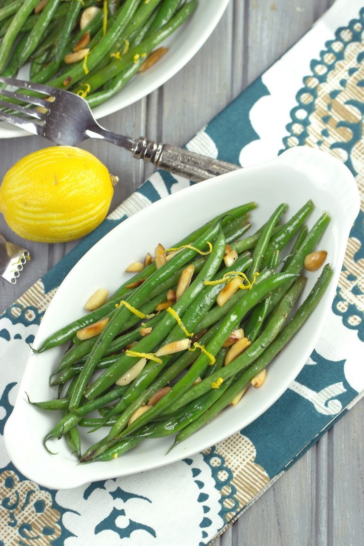 Easy Lemony Green Beans | Cooking on the Front Burner