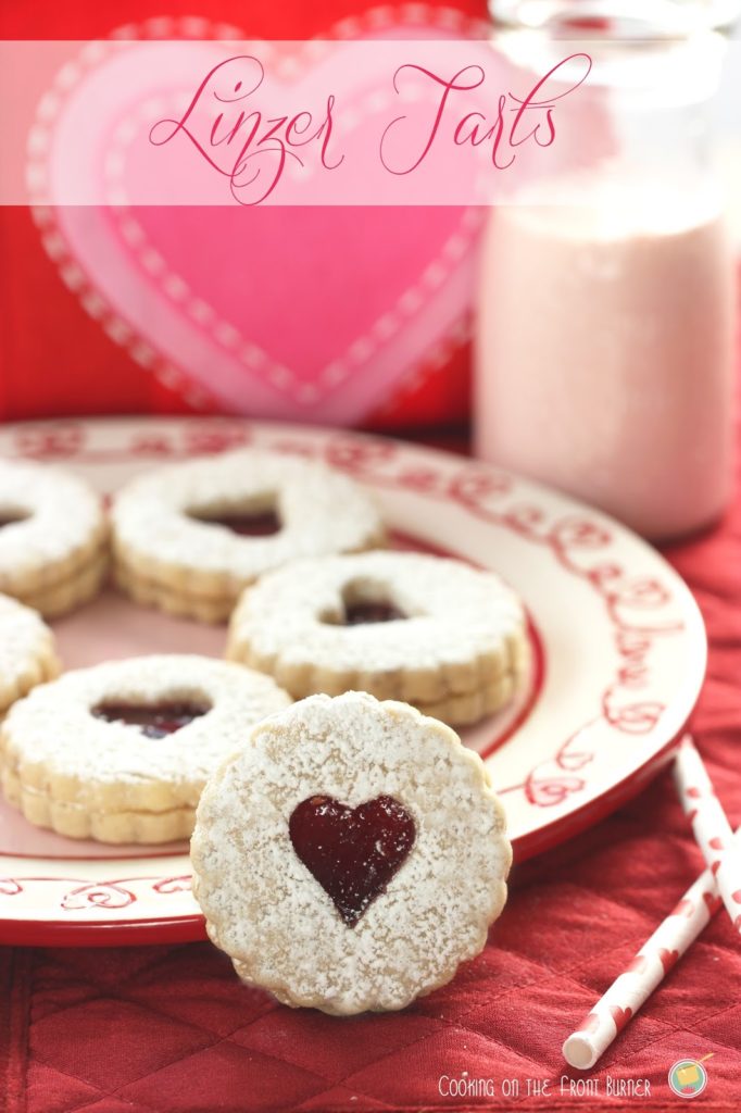 Linzer Tart Cookies | Cooking on the Front Burner #linzertarts # valentinesday #cookies