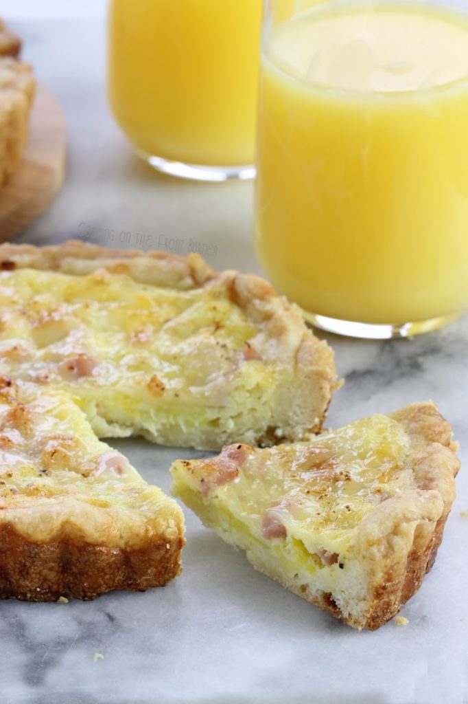 Ham and Leek Quiche | Cooking on the Front Burner #hamquiche #brunchquiche