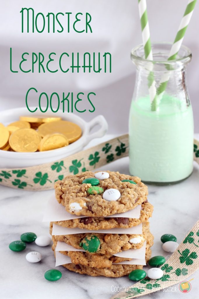 monster leprechaun cookies