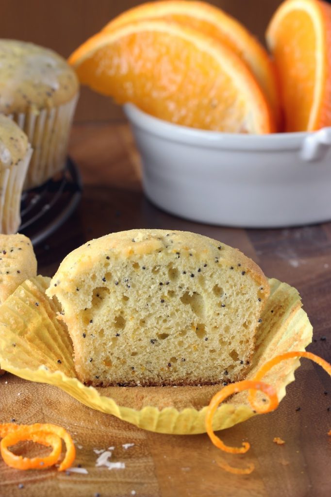 Orange Poppy Seed Muffins | Cooking on the Front Burner