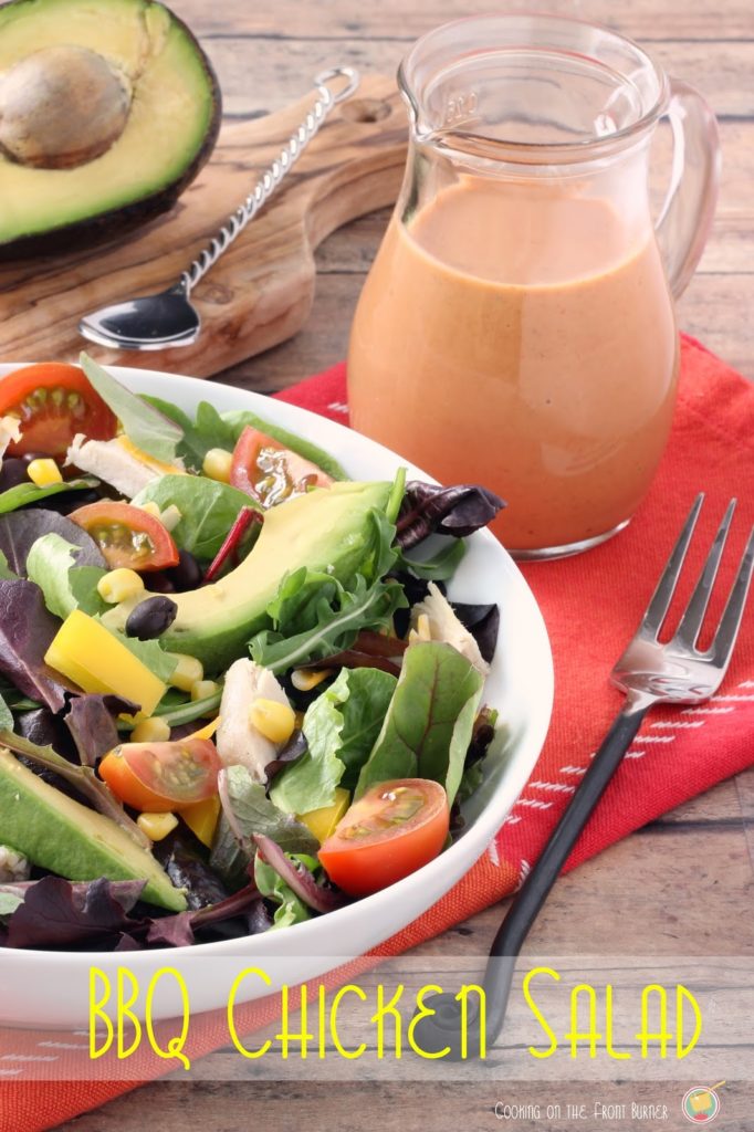 BBQ Chicken Salad BBQ Chicken Salad | Cooking on the Front Burner