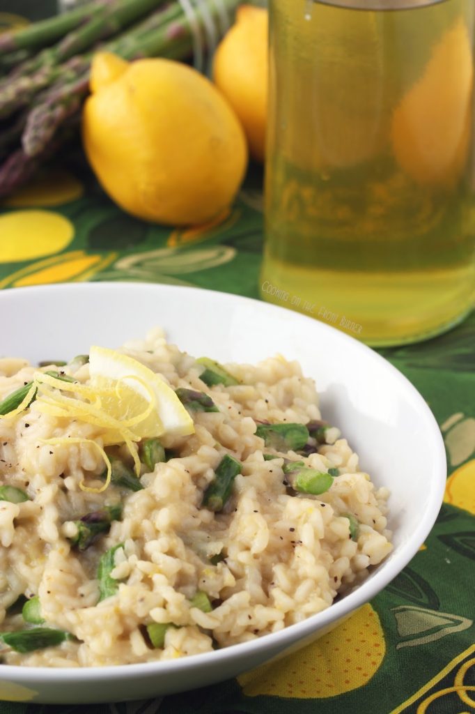 Limoncello and Asparagus Risotto | Cooking on the Front Burner #risotto #limoncellorecipes #asparagus