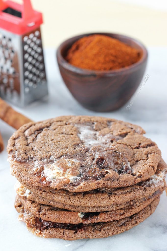 Mexican Hot Chocolate Cookies Cooking on the Front Burner