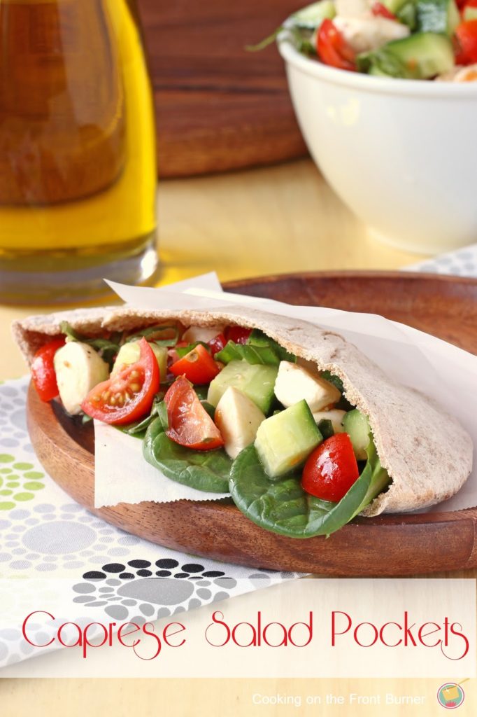 caprese salad pockets