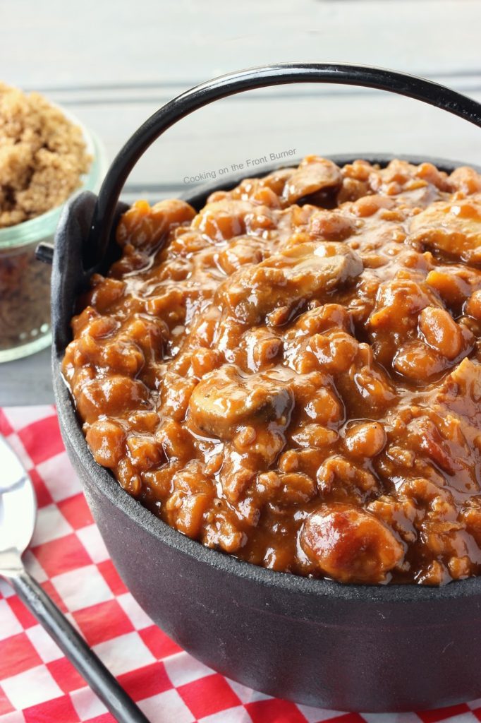 Troy's Baked Beans | Cooking on the Front Burner #slowcooker #crockpot