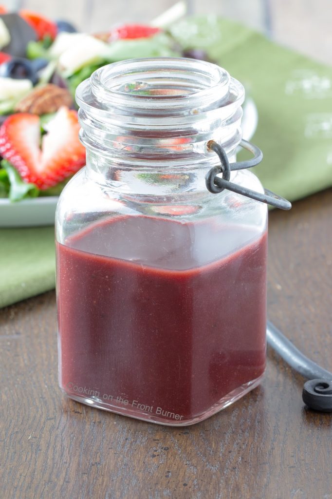 Blackberry Vinaigrette Salad Dressing | Cooking on the Front Burner