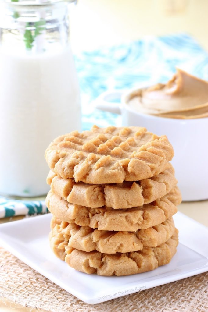 Old Fashioned Peanut Butter Cookies | Cooking on the Front Burner