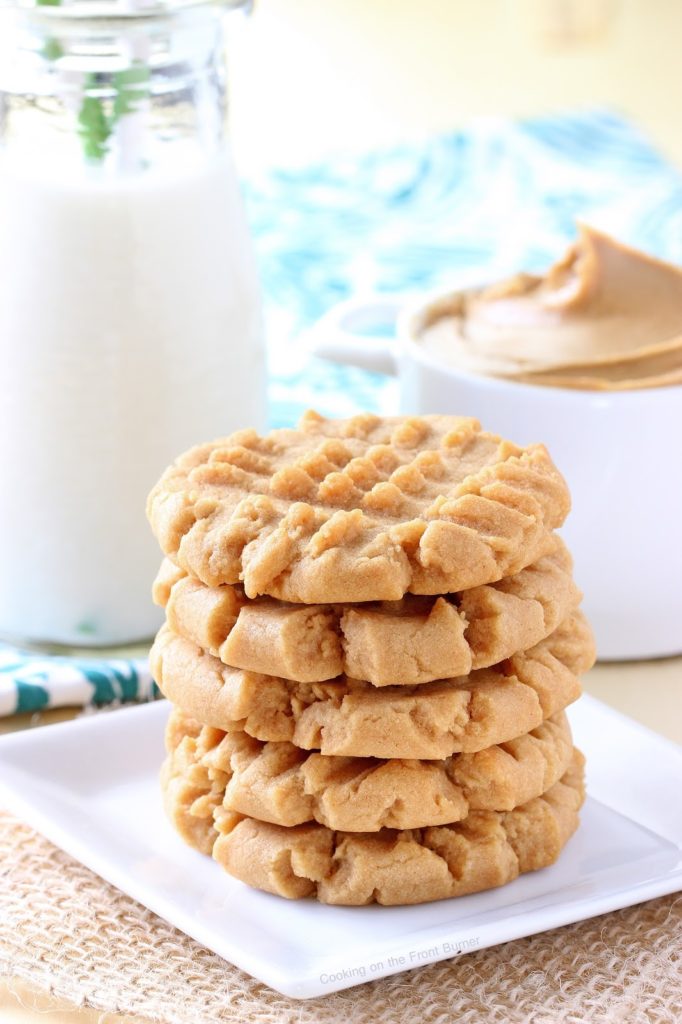 Old Fashioned Peanut Butter Cookies Old Fashioned Peanut Butter Cookies | Cooking on the Front Burner