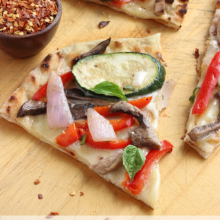 Rustic Grilled Veggie Flatbread