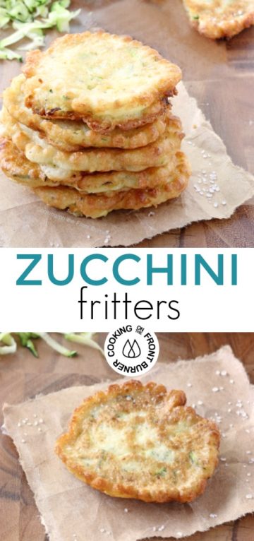 Easy Zucchini Fritters | Cooking on the Front Burner