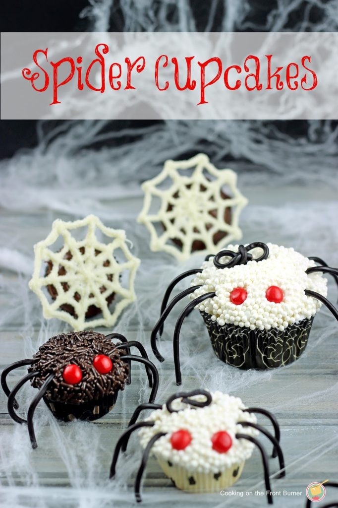 spider cupcakes