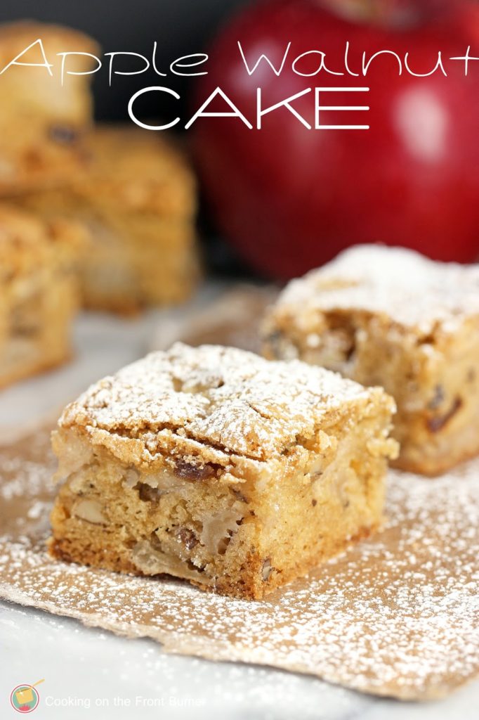 Apple Walnut Cake | Cooking on the Front Burner