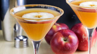 Apple Cider Martini | Cooking on the 