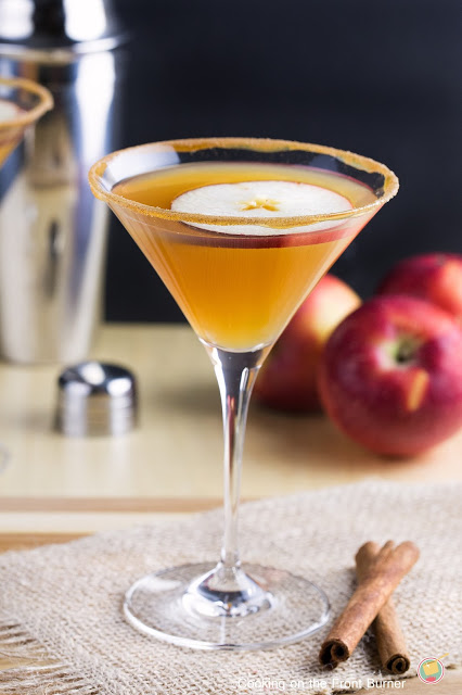 Apple Cider Martini | Cooking on the Front Burner