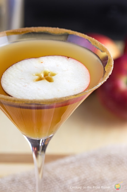 Apple Cider Martini | Cooking on the Front Burner