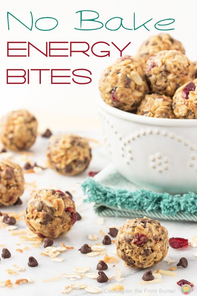 No Bake Energy Bites | Cooking on the Front Burner