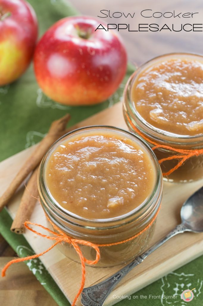 Slow Cooker applesauce | Cooking on the Front Burner