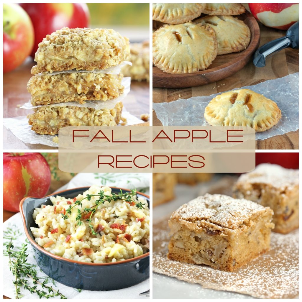 Fall Apple Recipes from Cooking on the Front Burner