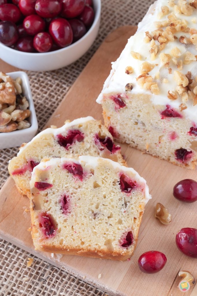 Cranberry Orange Walnut Bread | Cooking on the Front Burner