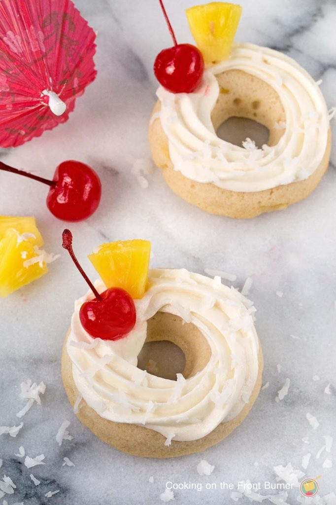 Pina Colada Donuts