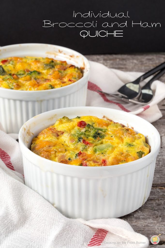 Broccoli and Ham Quiche