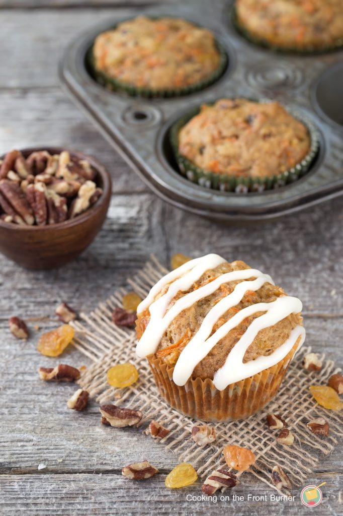 Carrot Cake Muffins