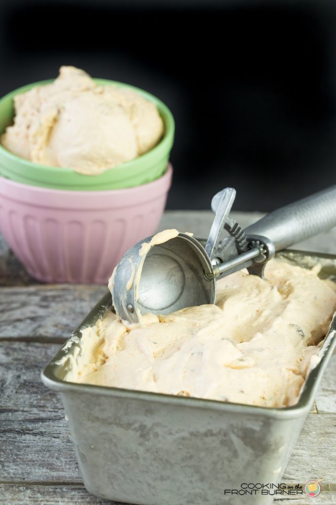 Carrot Cake Ice Cream Cooking on the Front Burner