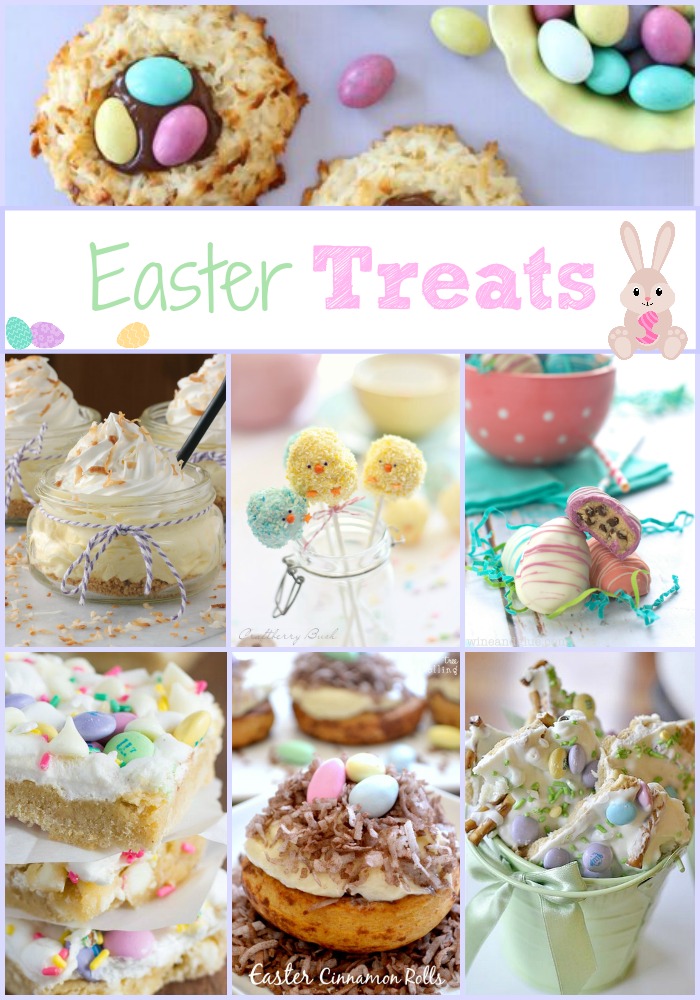 pretty pastel easter treats
