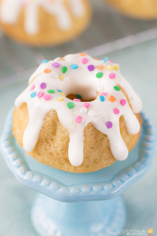 Mini Lemon Bundt Cakes