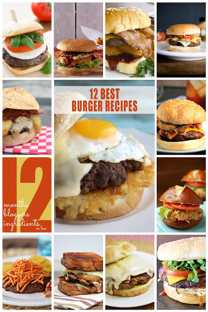 12 Tasty Burgers! #12 bloggers