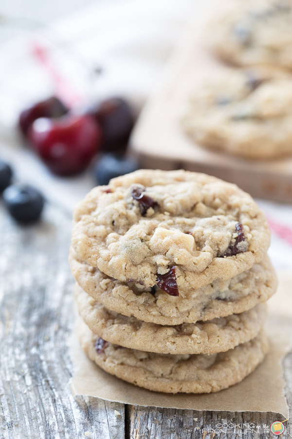 Fruity Oatmeal Cookies | Cooking on the Front Burner