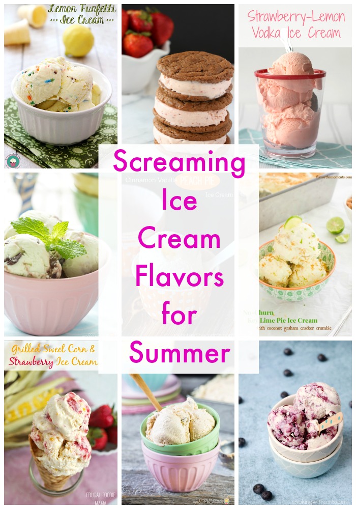 ice cream recipes for summer