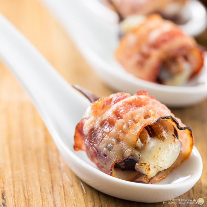 Bacon Wrapped Fig Appetizers