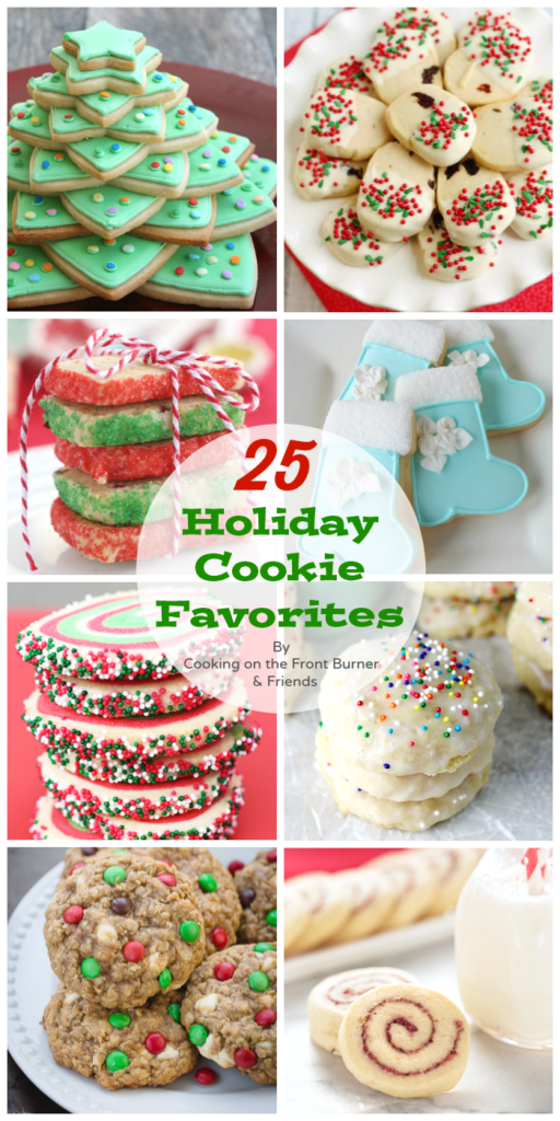 25 Holiday Cookies for your eating pleasure!!