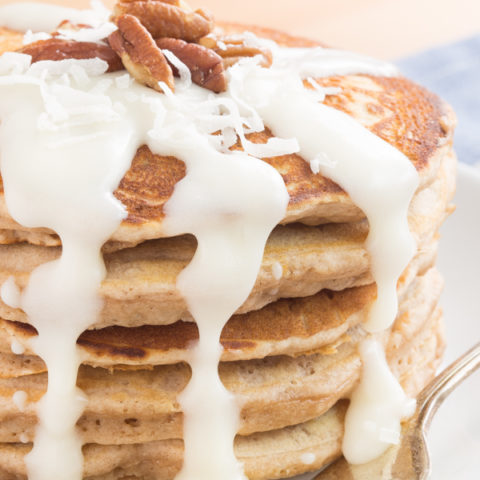 Cinnamon Roll Pancakes