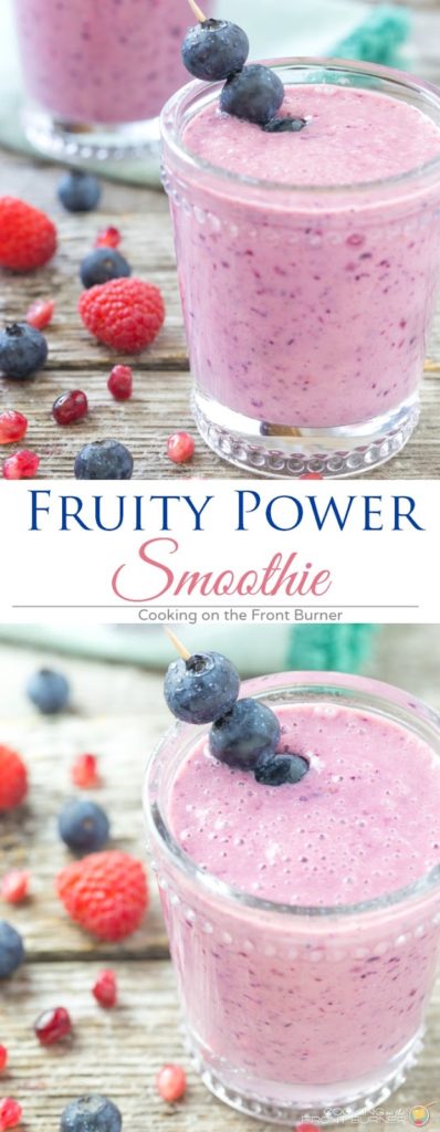 Fruity Power Smoothie | Cooking on the Front Buurner