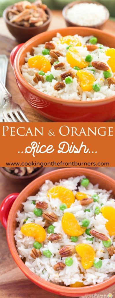 Pecan Orange Basmati Rice Dish | Cooking on the Front Burner