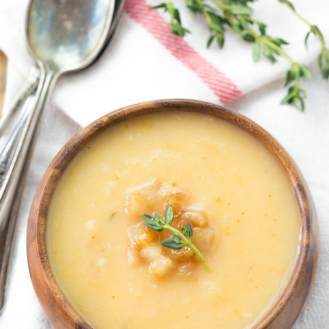 Pear and Sweet Potato Soup