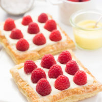 Lemon Raspberry Tarts