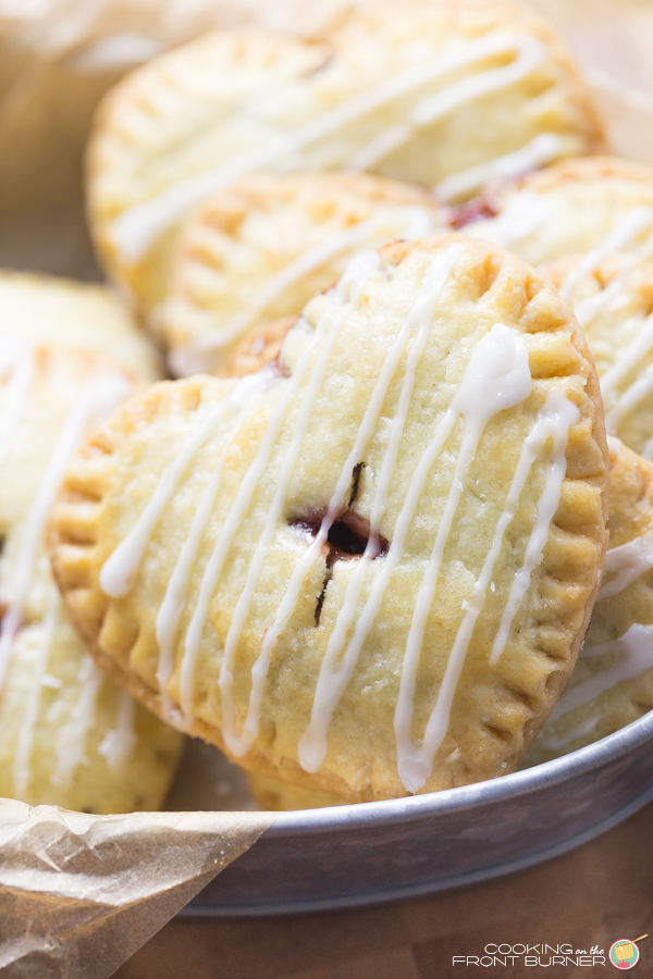 Chocolate Cherry Hand Pies | Cooking on the Front Burner