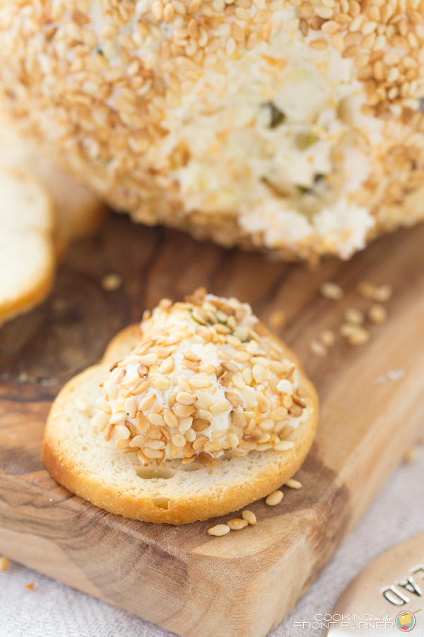 Southwest Cheese Ball | Cooking on the Front Burner