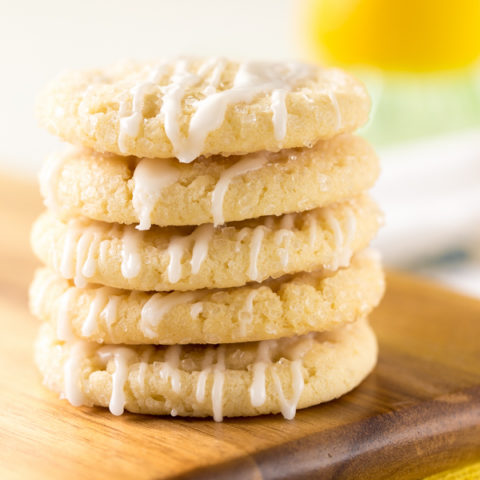 Lemon Glazed Sugar Cookies