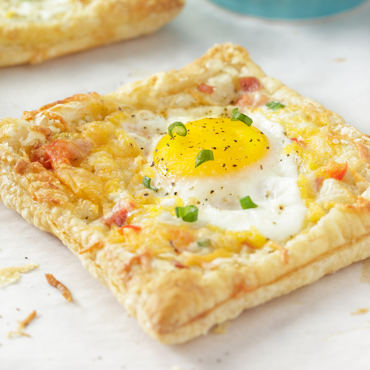 Egg and Ham Puff Pastry