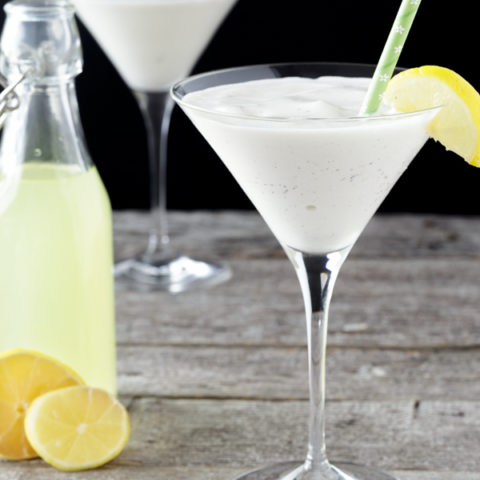 Creamy Limoncello Martini